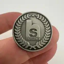 HS or SH Excellence Lapel Hat Pin - Logo?