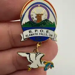 BPOE ELKS KLAMATH FALLS OREGON 1247 Lapel Pin