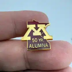 University of Minnesota Golden Gophers Alumna Pin - Rare Female Alumni Item