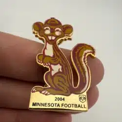 2004 Minnesota Golden Gophers Football Pin with Dodge Ram logo