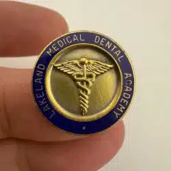 Lakeland Medical Dental Academy Pin - Minneapolis, Minnesota - Defunct