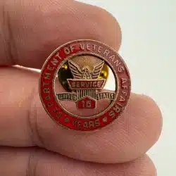Department of Veterans Affairs 15 Years Employee Service Award Pin in box