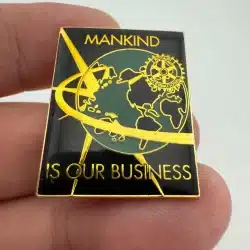 Rotary International Mankind Is Our Business Pin - *Marks*