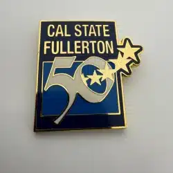 California State University, Fullerton 50 Year Anniversary Pin