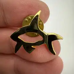 Koniag, INC. Orca Logo Pin - Alaska Native Regional Corporation