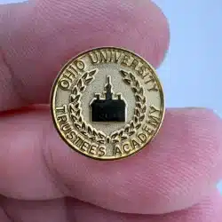 Ohio University Trustees Academy Lapel Hat Tie Tack Pin
