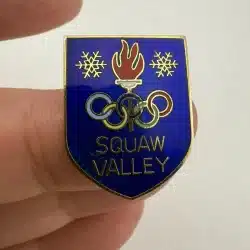 Squaw Valley Winter Olympics Pin Brooch