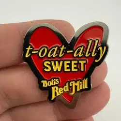 Bob's Red Mill T-oat-ally Sweet Heart Pin