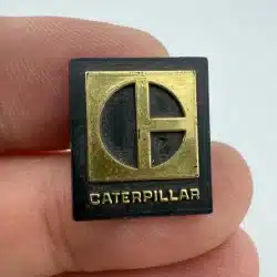 Caterpillar Logo Pin - Plastic - Wear
