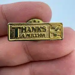 7-Eleven 7-11 Thanks A Million Lapel Pin - USED