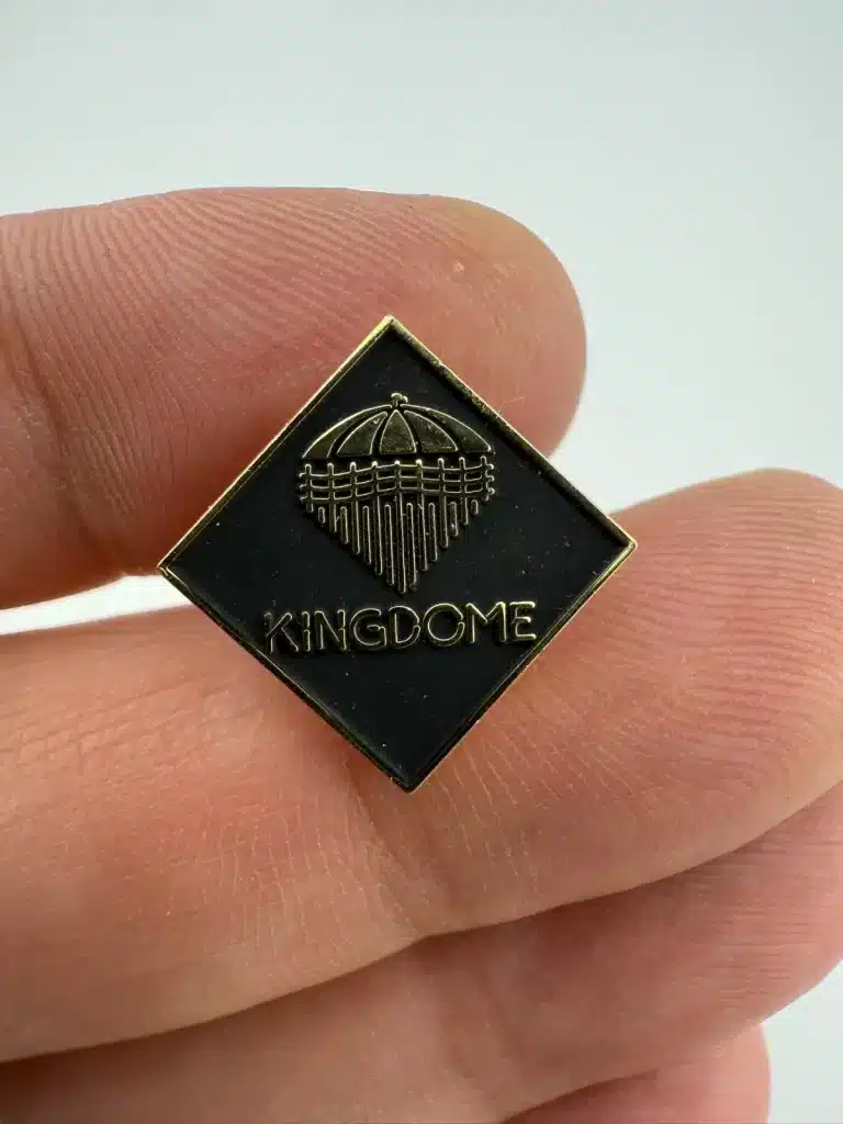 Vintage Seattle Kingdome Stadium Lapel Pin - Mariners + Seahawks - Washington St