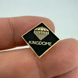 Alternative view of Vintage Seattle Kingdome Stadium Lapel Pin - Mariners + Seahawks - Washington St