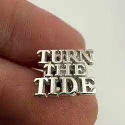 Vintage Tiffany & Co Turn The Tide Pin - Sterling Silver - HTF/RARE