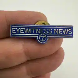 Vintage ABC Channel 7 Eyewitness News Pin - Los Angeles California - Plastic