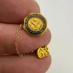 Los Angeles CA Garfield High School Pin - A CLEAR HEAD A TRUE HEART A STRONG ARM