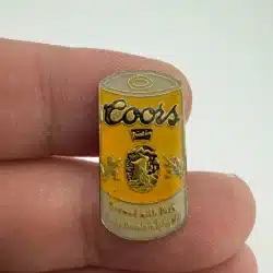 Vintage Coors Can Lapel Hat Pin