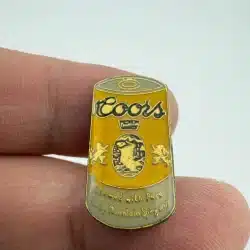 Alternative view of Vintage Coors Can Lapel Hat Pin