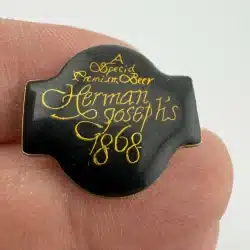 Alternative view of Vintage Herman Joseph's A Special Premium Beer 1868 Pin