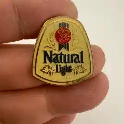 Vintage Anheuser-Busch Natural Light Beer Pin