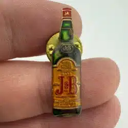 J&B Rare Scotch Whisky Bottle Pin