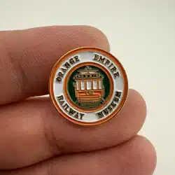 Orange Empire Railway Museum Tie Tack Pin - Southern California Railway Museum