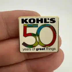 Kohl's Department Store 50 Years Of Great Things Pin