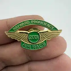 2001 Hayward Proficiency Air Rally Pin - Hayward California