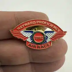 2002 Hayward Proficiency Air Rally Pin - Hayward California