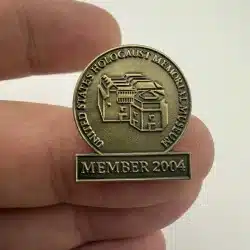United States Holocaust Memorial Museum 2004 Member Pin
