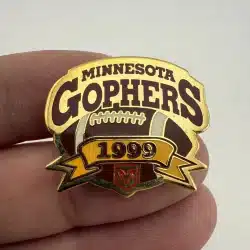 1999 Minnesota Golden Gophers Football Pin with Dodge Ram logo