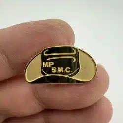 MP S.M.C. Cowboy Hat Pin - Gold Tone