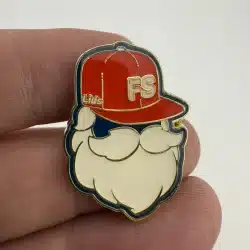 Lids Fitted Santa Hat Cap Pin