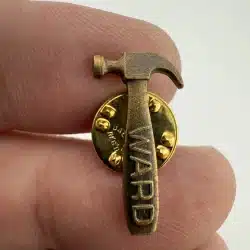 VINTAGE MONTGOMERY WARD Mini Hammer Pin