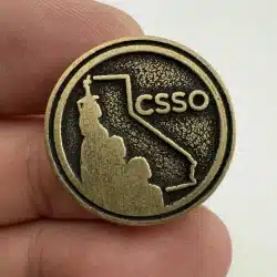 California CSSO Pin
