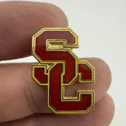 USC University Of Southern California Trojans SC Pin - Curve
