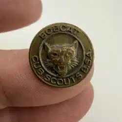 Vintage Bobcat Pin from Cub Scouts BSA Boy Scouts Of America