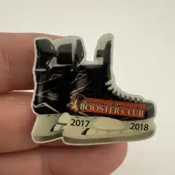 2017-2018 Portland Winterhawks Booster Club Skates Pin