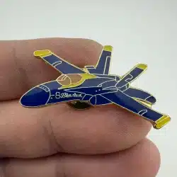 US Navy Blue Angels F-18 Hornet Pin