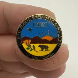 RPEA Pin - Retired Public Employees Association of California