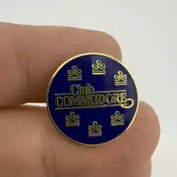 Club Commodore Lapel Hat Pin - Cruise Line Observatory?