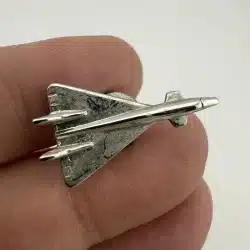 Vintage North American XB-70 Valkyrie Tie Tack Pin - Silver Tone