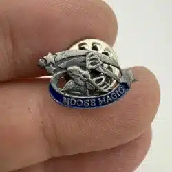 Loyal Order of Moose Magic Lapel Pin with Shooting Stars