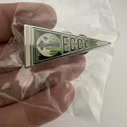 Emerald City Comic Con Pennant Flag Pin with Space Needle - ReedPop