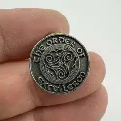 THE ORDER OF EXCELLERON PIN - Celtic Swirl Knot?