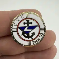 Unknown CYC Team '93 Lapel Hat Pin - Yacht Club
