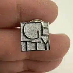 J. Paul Getty Museum Logo Pin