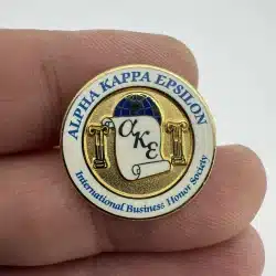 Alpha Kappa Epsilon International Business Honor Society pin