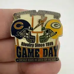 2011 Green Bay Packers vs. Chicago Bears GAME DAY PIN - 9/25/11