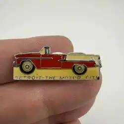 1955 Chevrolet Bel Air Convertible Pin - Detroit The Motor City - Gift Creation