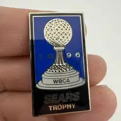1996 WBCA Women's Basketball Coaches Association Sears Trophy Lapel Pin